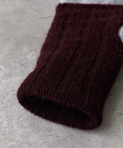 collex(コレックス)の「メリノウール アルパカ 2WAY グローブ 手袋(手袋・レディース・オフホワイト/ライトブルー/イエロー・フリー)」の18枚目の写真