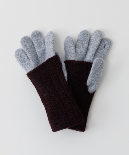 collex(コレックス)の「メリノウール アルパカ 2WAY グローブ 手袋(手袋・レディース・オフホワイト/ライトブルー/イエロー・フリー)」の21枚目の写真