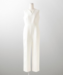 オケージョン対応 キーネックデザイン オールインワン HUIT