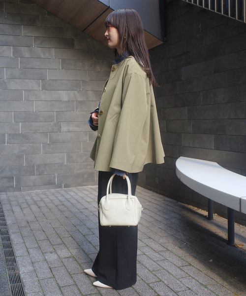 TRADITIONAL WEATHERWEAR SLOBE別注 LINTON N/C SHORT（ノーカラー