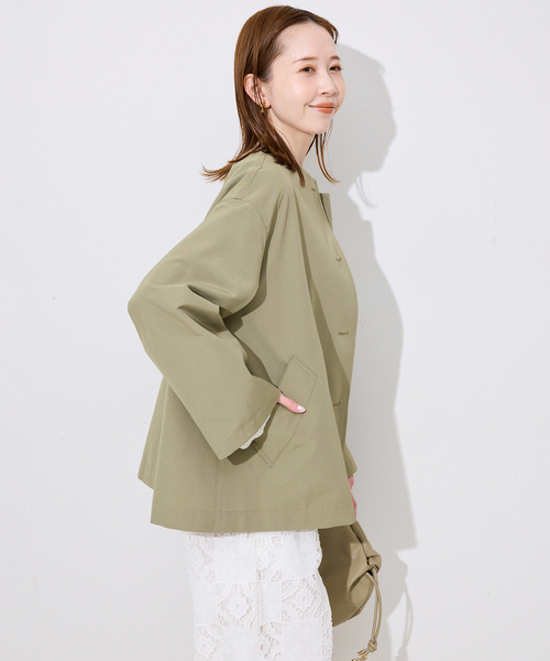 TRADITIONAL WEATHERWEAR SLOBE別注 LINTON N/C SHORT(ノーカラー TRADITIONAL WEATHERWEAR SLOBE別注 LINTON N/C SHORT(ノーカラー