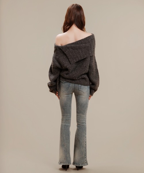 silent(and)（サイレントアンド）の「Silent Basic Slim Denim（デニムパンツ・レディース・ブルー/ライトブルー・MEDIUM/SMALL）」の19枚目の写真