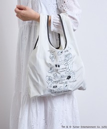 FLAPPER フラッパー:トムとジェリー モノクロエコバッグ