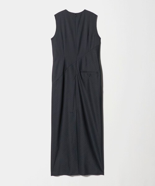 H　BEAUTY&YOUTH UNITED ARROWS（エイチビューティーアンドユースユナイテッドアローズ）の「＜H＞TW ノースリーブドレス（ワンピース・レディース・ダークグレー/ブラック・S/M）」の18枚目の写真