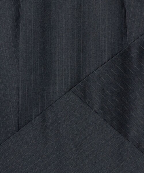 H　BEAUTY&YOUTH UNITED ARROWS（エイチビューティーアンドユースユナイテッドアローズ）の「＜H＞TW ノースリーブドレス（ワンピース・レディース・ダークグレー/ブラック・S/M）」の6枚目の写真