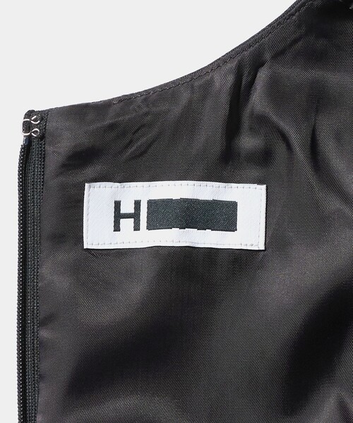H　BEAUTY&YOUTH UNITED ARROWS（エイチビューティーアンドユースユナイテッドアローズ）の「＜H＞TW ノースリーブドレス（ワンピース・レディース・ダークグレー/ブラック・S/M）」の10枚目の写真