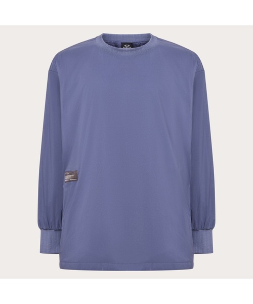 OAKLEY(オークリー)の「オークリーFGL FALL OUT PULLOVER 1.7/アウトドア/プルオーバー/セーター/長袖/UPF50+/撥水/防風/保温/軽量/OAKLEY(その他トップス・メンズ・ブルー系その他/ブラック/グレー系その他・M/S/XS/XL/L)」の3枚目の写真