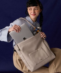 BONLECILL Marche（ボンルシールマルシェ）の「【BONLECILL Marche】《A4収納》ナローハンドルトートバッグ（トートバッグ）」