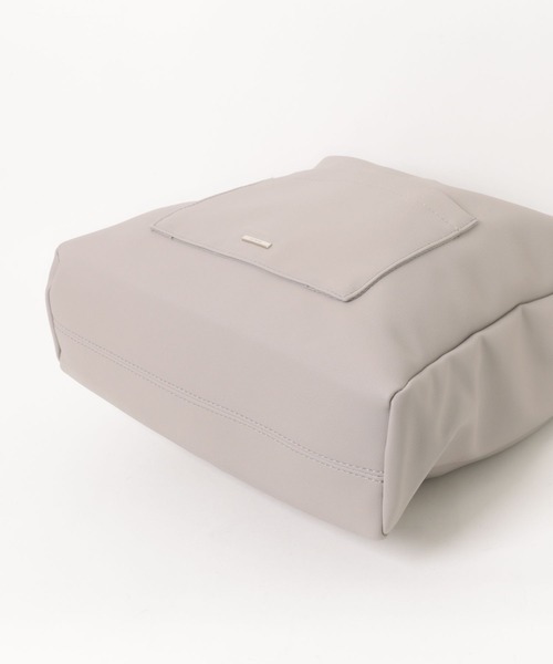 BONLECILL Marche(ボンルシールマルシェ)の「【BONLECILL Marche】《A4収納》ナローハンドルトートバッグ(トートバッグ・レディース・ブラック/グレー/アイボリー・FREE)」の21枚目の写真
