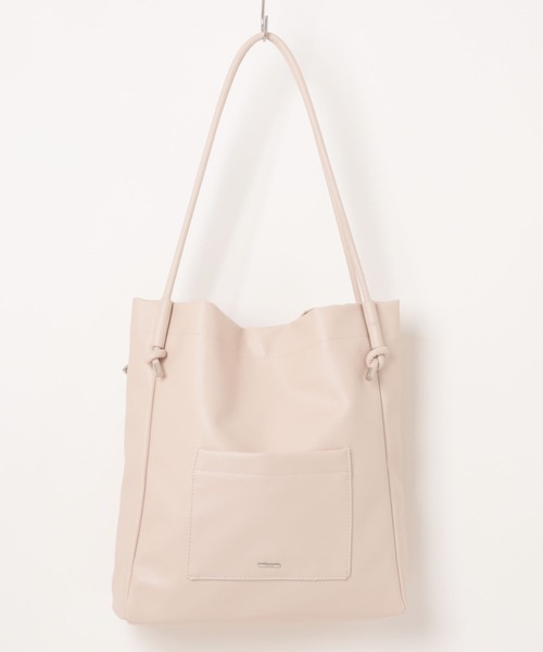 BONLECILL Marche(ボンルシールマルシェ)の「【BONLECILL Marche】《A4収納》ナローハンドルトートバッグ(トートバッグ・レディース・ブラック/グレー/アイボリー・FREE)」の18枚目の写真