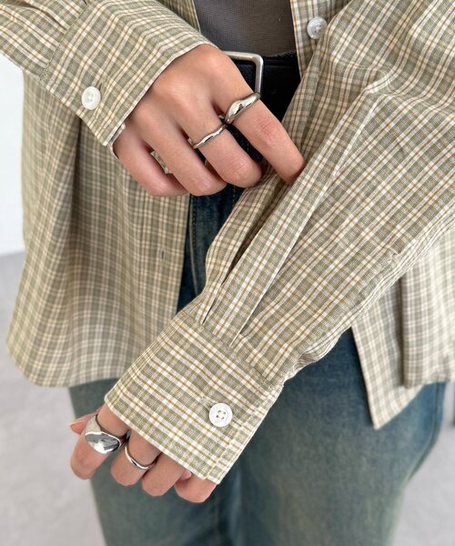 CPCM（シーピーシーエム）の「【U.S. POLO ASSN.】アソート長袖シャツ（シャツ/ブラウス・レディース・イエロー/ブルー系その他/ダークブルー/ネイビー/ブルー/グリーン系・FREE）」の13枚目の写真