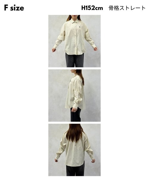 CPCM（シーピーシーエム）の「【U.S. POLO ASSN.】アソート長袖シャツ（シャツ/ブラウス・レディース・イエロー/ブルー系その他/ダークブルー/ネイビー/ブルー/グリーン系・FREE）」の17枚目の写真