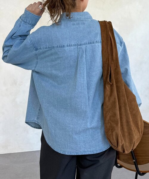 CPCM（シーピーシーエム）の「【U.S. POLO ASSN.】アソート長袖シャツ（シャツ/ブラウス・レディース・イエロー/ブルー系その他/ダークブルー/ネイビー/ブルー/グリーン系・FREE）」の22枚目の写真