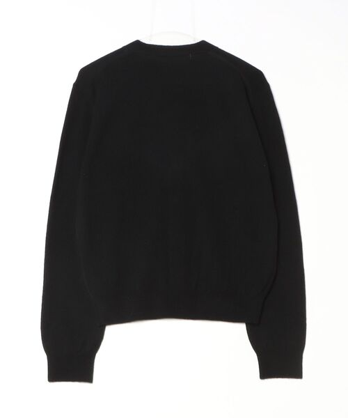 JOHN LAWRENCE SULLIVAN(ジョンローレンスサリバン)の「JOHN LAWRENCE SULLIVAN WOOL CASHMERE RIB KNIT CARDIGAN (4A006-0326-29)(カーディガン/ボレロ・メンズ・ブラック・LARGE)」の2枚目の写真