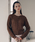 ROLAROLA�i���������j�́uSKASHI BUTTON CARDIGAN BROWN�i�J�[�f�B�K��/�{�����j�v�b�u���E��