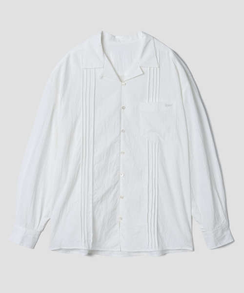 TTUDEMENT（トュードメント）の「PINTUCK BLOUSE IVORY（シャツ/ブラウス・レディース・その他・S/M）」の2枚目の写真
