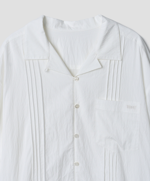 TTUDEMENT（トュードメント）の「PINTUCK BLOUSE IVORY（シャツ/ブラウス・レディース・その他・S/M）」の4枚目の写真