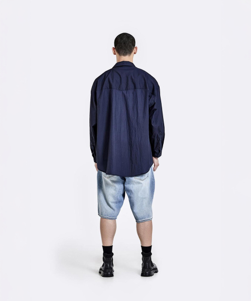 51%(フィフティーワンパーセント)の「Ring shirt - Navy(シャツ/ブラウス・メンズ・その他・L/M)」の2枚目の写真
