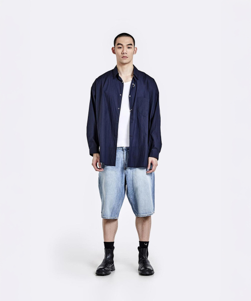 51%(フィフティーワンパーセント)の「Ring shirt - Navy(シャツ/ブラウス・メンズ・その他・L/M)」の3枚目の写真