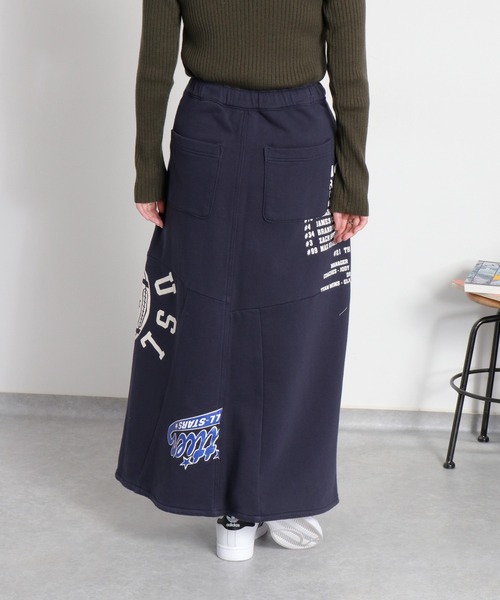 cepo（セポ）の「〈セットアップ対応〉REMAKEデニム×スウェットスカート（デニムスカート・レディース・ワンウォッシュ/ブルー系2・S/M/L）」の15枚目の写真