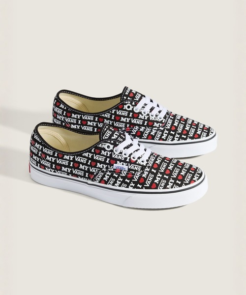 VANS(バンズ)の「オーセンティック I LOVE MY VANS / Authentic I Love My Vans BLACK VN000EGACJI1(スニーカー・メンズ・ブラック・11.5/10/9.5/9/8.5/8/7.5/7/6.5/6/5.5/5/10.5/11)」の2枚目の写真
