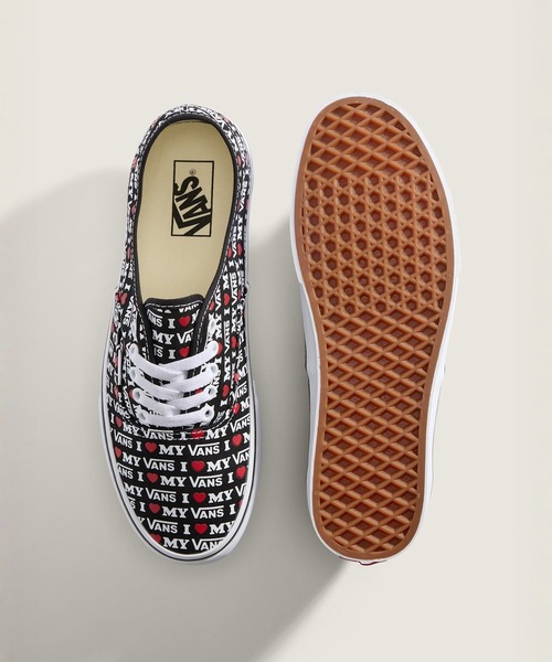 VANS(バンズ)の「オーセンティック I LOVE MY VANS / Authentic I Love My Vans BLACK VN000EGACJI1(スニーカー・メンズ・ブラック・11.5/10/9.5/9/8.5/8/7.5/7/6.5/6/5.5/5/10.5/11)」の3枚目の写真