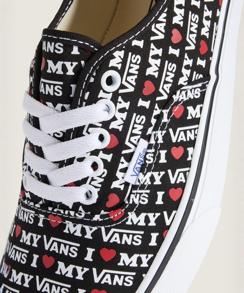 VANS(バンズ)の「オーセンティック I LOVE MY VANS / Authentic I Love My Vans BLACK VN000EGACJI1(スニーカー・メンズ・ブラック・11.5/10/9.5/9/8.5/8/7.5/7/6.5/6/5.5/5/10.5/11)」の5枚目の写真