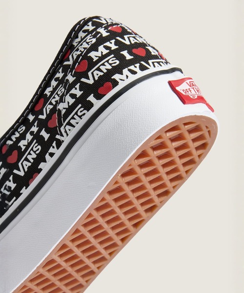 VANS(バンズ)の「オーセンティック I LOVE MY VANS / Authentic I Love My Vans BLACK VN000EGACJI1(スニーカー・メンズ・ブラック・11.5/10/9.5/9/8.5/8/7.5/7/6.5/6/5.5/5/10.5/11)」の6枚目の写真