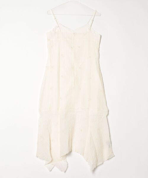 FREE STYLISTS（フリー スタイリスト）の「YUGA_YGMC 3D Embroidered Camisole Dress（ワンピース・レディース・オフホワイト/ブラック・FREE）」の3枚目の写真