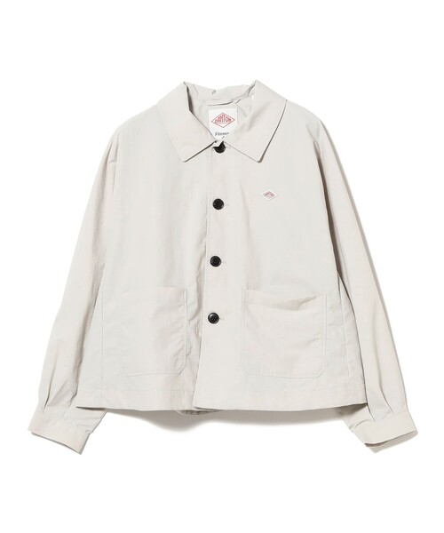 DANTON（ダントン）の「DANTON / ドルマン スリーブ ジャケット（ブルゾン・レディース・ベージュ/ネイビー・36/38）」の7枚目の写真