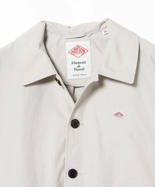 DANTON（ダントン）の「DANTON / ドルマン スリーブ ジャケット（ブルゾン・レディース・ベージュ/ネイビー・36/38）」の8枚目の写真