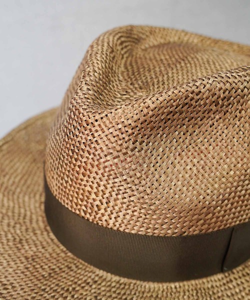 MRFATMAN（ミスターファットマン）の「JAY KEMMA RAMIE（ハット・メンズ・ブラウン/ナチュラル・S/M/L/XL）」の3枚目の写真