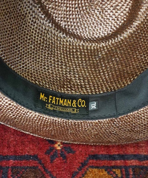 MRFATMAN（ミスターファットマン）の「JAY KEMMA RAMIE（ハット・メンズ・ブラウン/ナチュラル・S/M/L/XL）」の11枚目の写真