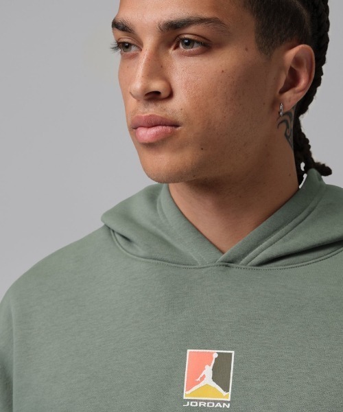 JORDAN BRAND（ジョーダンブランド）の「ジョーダン JORDAN ジョーダン BRK GFX プルオーバー L/S フーディ（パーカー・メンズ・アーミー・S/M/L/XL/3XL/2XL/SS）」の5枚目の写真