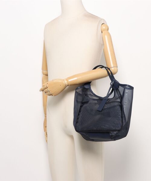 marco masi(マルコマージ)の「【MARCO MASI/マルコ・マージ】チュールバッグ トートバッグ(トートバッグ・レディース・ブラウン/ネイビー/ブラック・FREE)」の10枚目の写真