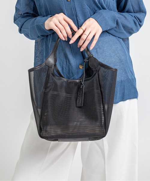 marco masi(マルコマージ)の「【MARCO MASI/マルコ・マージ】チュールバッグ トートバッグ(トートバッグ・レディース・ブラウン/ネイビー/ブラック・FREE)」の19枚目の写真