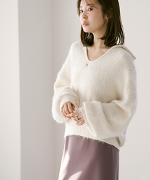 Noble | フェザーカノコスキッパーニット(ニット/セーター)