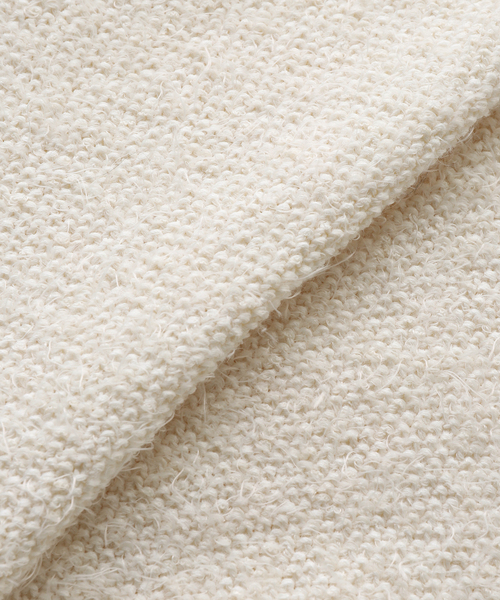 Noble（ノーブル）の「フェザーカノコスキッパーニット（ニット/セーター・レディース・ネイビー/アイボリー・FREE）」の13枚目の写真