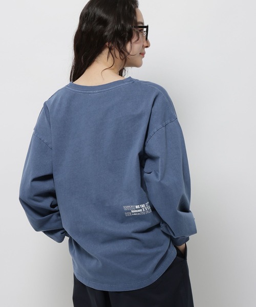 niko and...（ニコアンド）の「アソートフォト&レタリングTシャツ（Tシャツ/カットソー・レディース・クリーム/オフホワイト/ネイビー/レッド・FREE）」の14枚目の写真