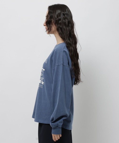 niko and...（ニコアンド）の「アソートフォト&レタリングTシャツ（Tシャツ/カットソー・レディース・クリーム/オフホワイト/ネイビー/レッド・FREE）」の19枚目の写真