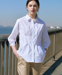 【WEB限定カラーあり】SOFT TC ストレッチ シャツ ブラウス