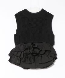 Cepica（セピカ）の「チュニックセットニット（ベスト）」