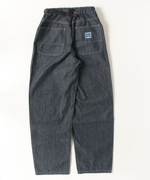Gramicci(グラミチ)の「JAPANESE CHAMBRAY DOUBLE KNEE|ジャパニーズシャンブレーダブルニー(デニムパンツ・メンズ・ブルー/ネイビー・S/M/XXL/XL/L)」の8枚目の写真
