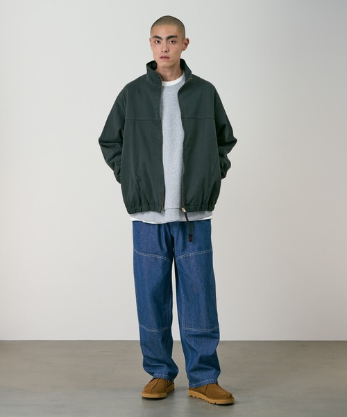Gramicci(グラミチ)の「JAPANESE CHAMBRAY DOUBLE KNEE|ジャパニーズシャンブレーダブルニー(デニムパンツ・メンズ・ブルー/ネイビー・S/M/XXL/XL/L)」の4枚目の写真