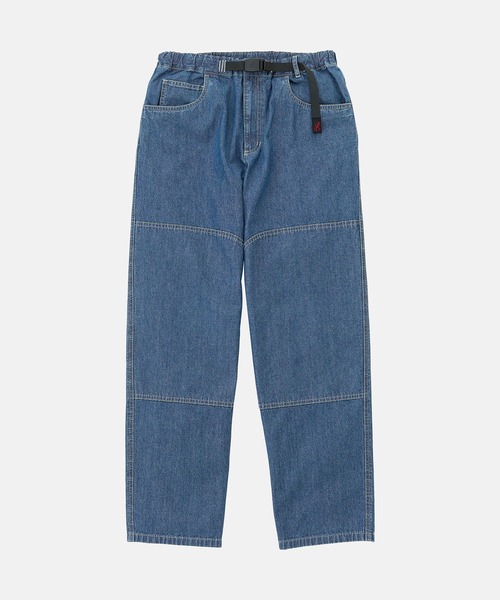 Gramicci(グラミチ)の「JAPANESE CHAMBRAY DOUBLE KNEE|ジャパニーズシャンブレーダブルニー(デニムパンツ・メンズ・ブルー/ネイビー・S/M/XXL/XL/L)」の12枚目の写真