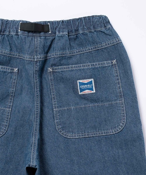 Gramicci(グラミチ)の「JAPANESE CHAMBRAY DOUBLE KNEE|ジャパニーズシャンブレーダブルニー(デニムパンツ・メンズ・ブルー/ネイビー・S/M/XXL/XL/L)」の7枚目の写真