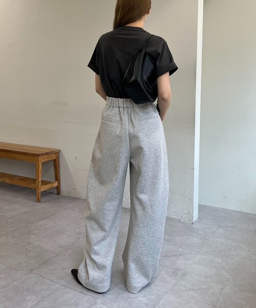 CAPRICIEUX LE'MAGE（カプリシューレマージュ）の「ダンボールカーブパンツ（その他パンツ・レディース・グレー/オフホワイト・36/38）」の20枚目の写真