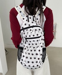 4INT.（フォイント）の「ドット ナイロン バックパック（バックパック/リュック）」