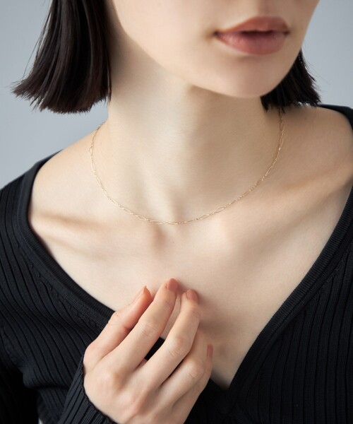 K10YG ネックレス デザインチェーン（ネックレス）｜Jouete