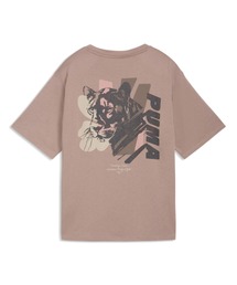 PUMA | プーマ PUMA W PUMA CAT GRAPHIC Tシャツ(Tシャツ/カットソー)